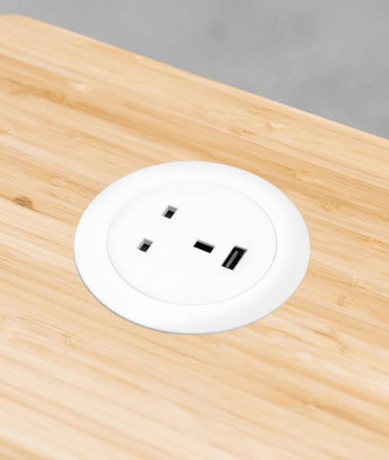 Picture of Fully Jarvis Contour Bamboo Standing Desk